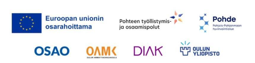 Hankkeen kumppaneiden logot.